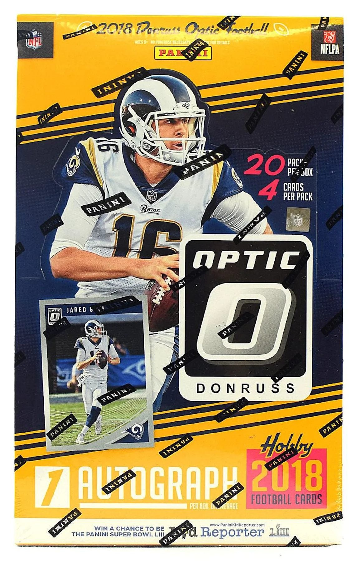 2018 Optic Donruss Hobby Box
