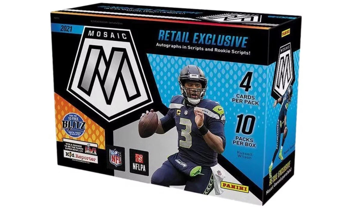 2021 Mosaic Mega Box (Yellow Parallels)