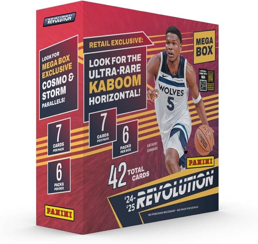 2024-25 NBA Panini Revolution Mega Box (Cosmo and Storm Parallels)