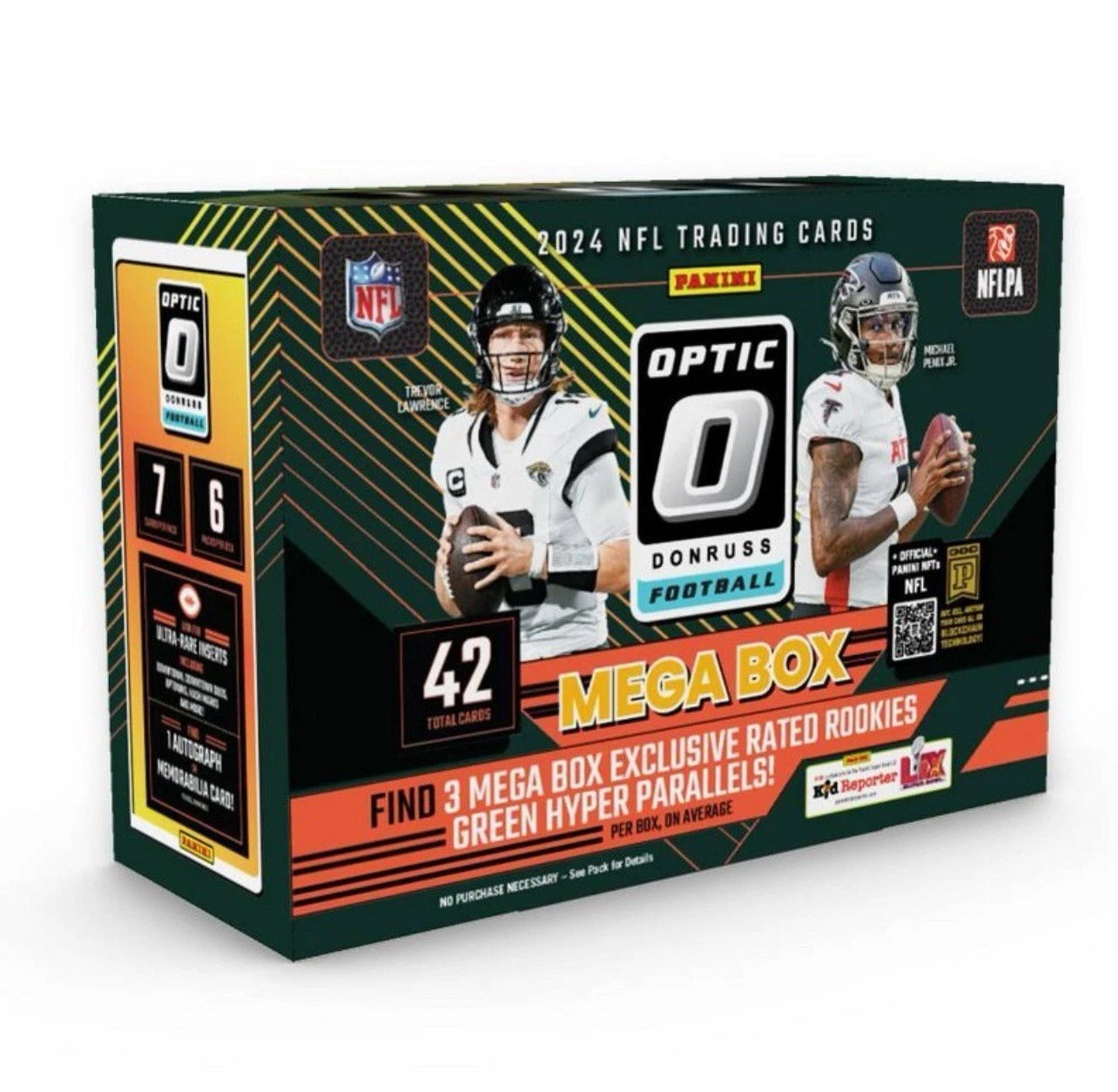 2024 NFL Optic Mega Box (Green Hyper Parallels)