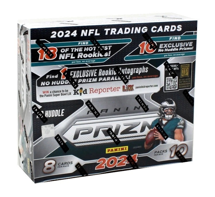 2024 NFL Prizm Retail Box (No Huddle)