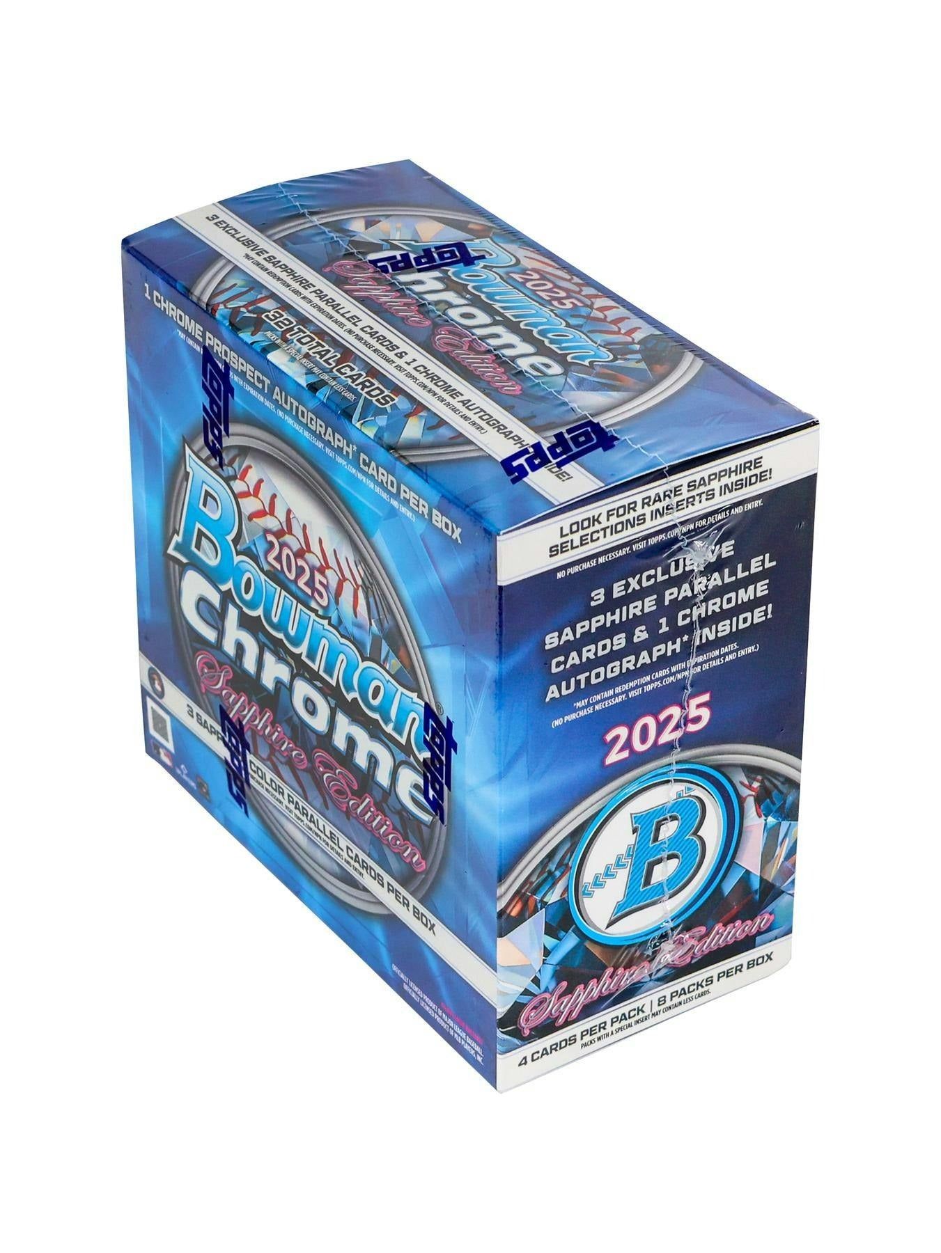 2025 Bowman Chrome MLB Sapphire Edition