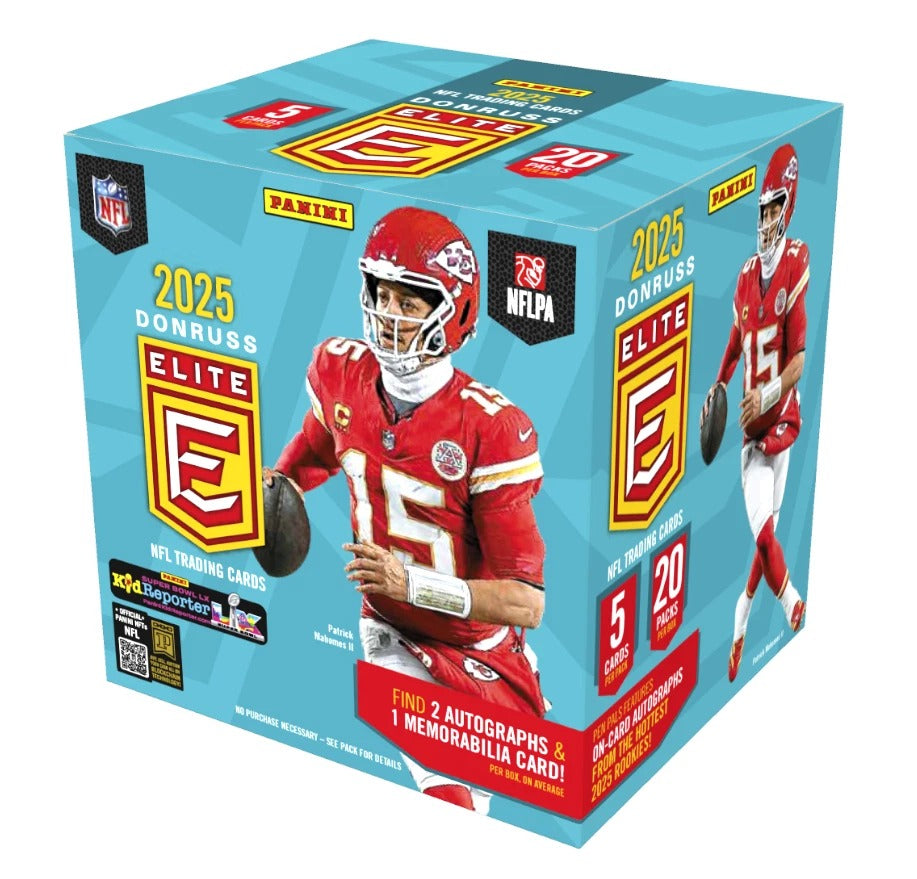 2025 Panini Donruss Elite NFL Hobby Box