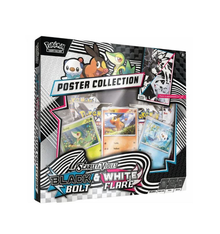 Black Bolt and White Flare Poster Collection