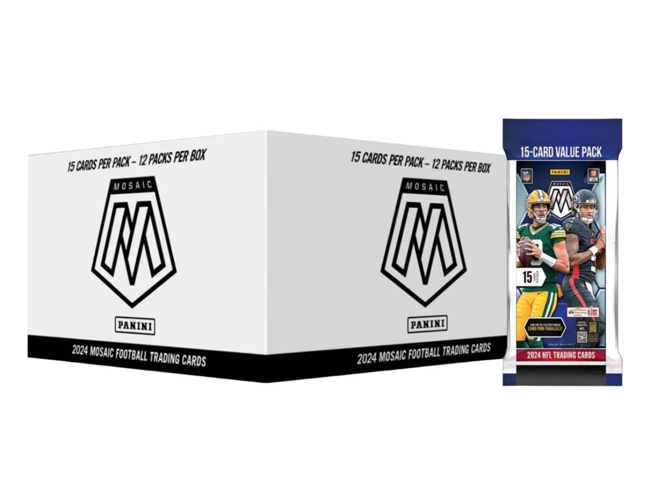2024 NFL Mosaic Cello Case - 12 boxes