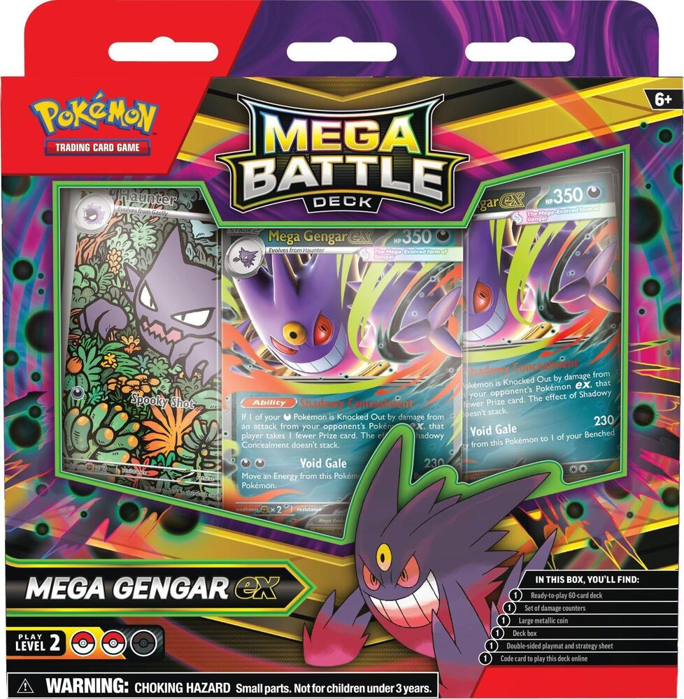 Mega Gengar EX Mega Battle Deck