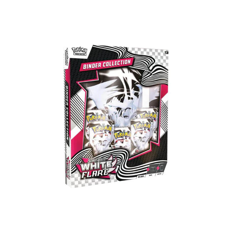 White Flare Binder Collection