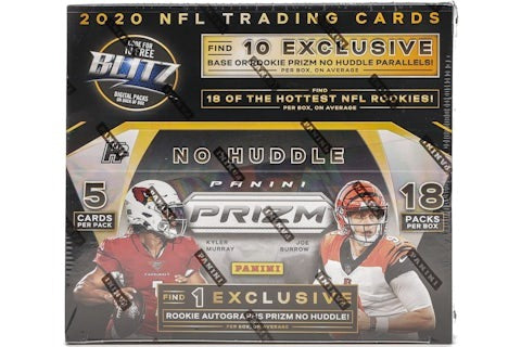 2020 Panini Prizm No Huddle Box