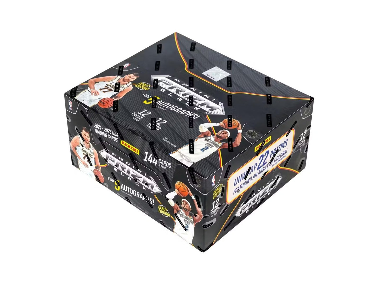 2024-25 Panini Prizm Black NBA Hobby Box