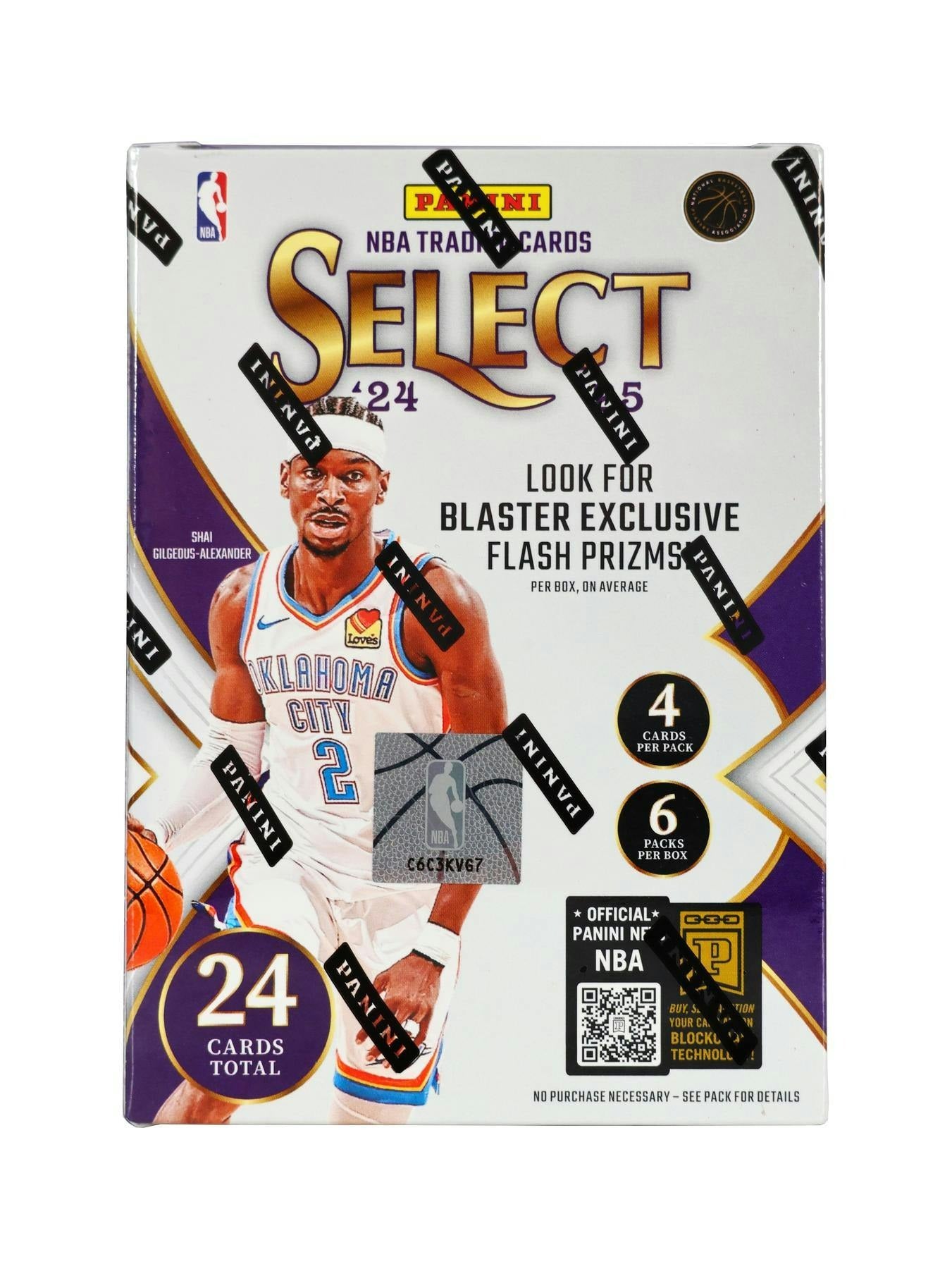 2024-25 Panini Select NBA Blaster (Flash Prizms)