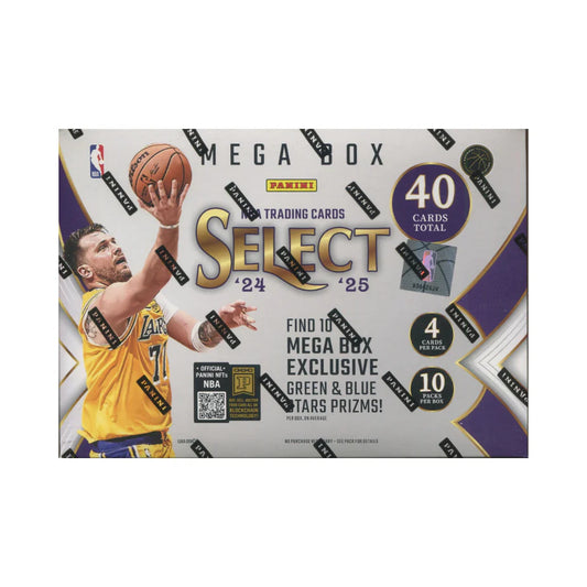 2024-25 NBA Panini Select Hobby Mega Box (Green and Blue Stars)