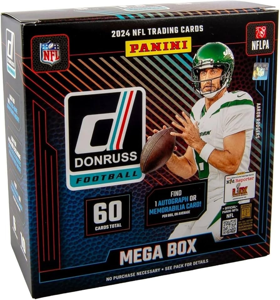 2024 NFL Donruss Mega Box (Red Wave)