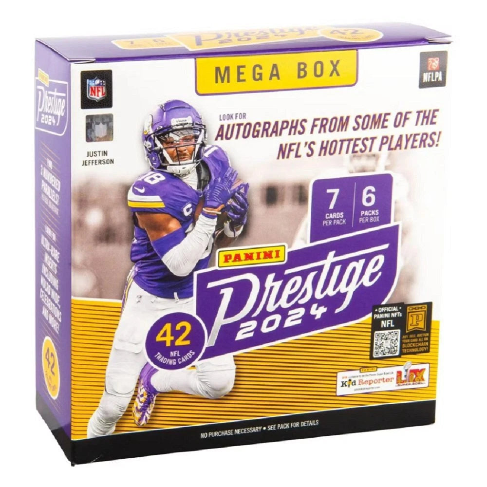 2024 Prestige NFL Mega Box (Hyper Parallels)