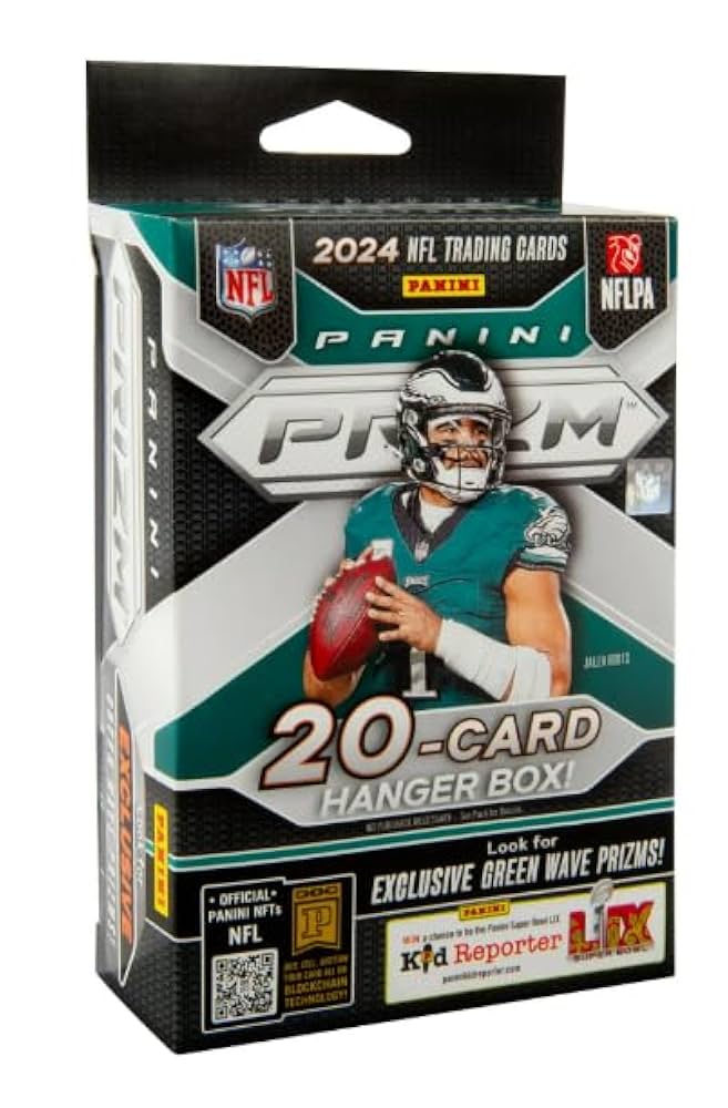 2024 NFL Prizm Hanger Box (Green Wave)