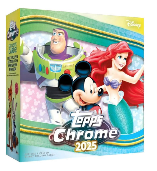 2025 Disney Topps Chrome Mega Box