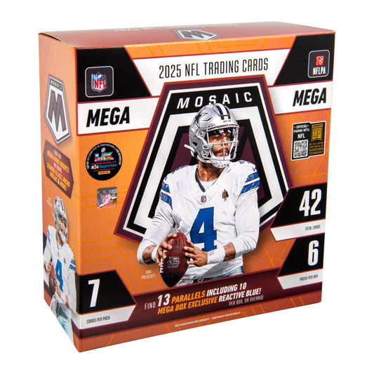 2025 NFL Mosaic Mega Box (Reactive Blue)