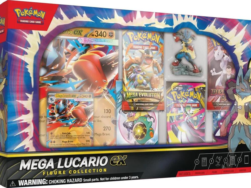 Mega Lucario EX Premium Figure Collection